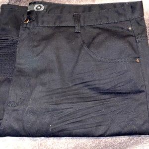Big and Tall size 54 black shorts